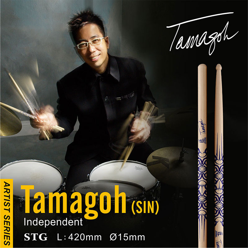 匠 Craftsman STG TamaGoh簽名鼓棒 (STG) by www.bdrum.com.tw 匠 Craftsman STG TamaGoh簽名鼓棒 (STG) 【美鼓打擊】