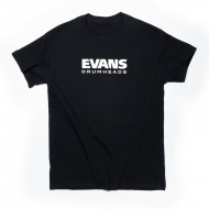 Evans 鼓手黑色 T-shirt