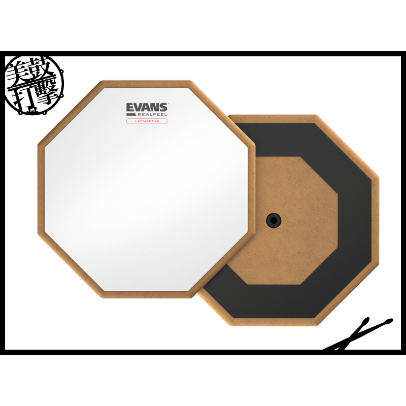 EVANS Realfeel 10吋 Attack Tile 單面打點板 (RF110G-AT) 【美鼓打擊】