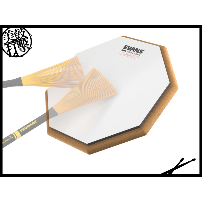 EVANS Realfeel 10吋 Attack Tile 單面打點板 (RF110G-AT) 【美鼓打擊】