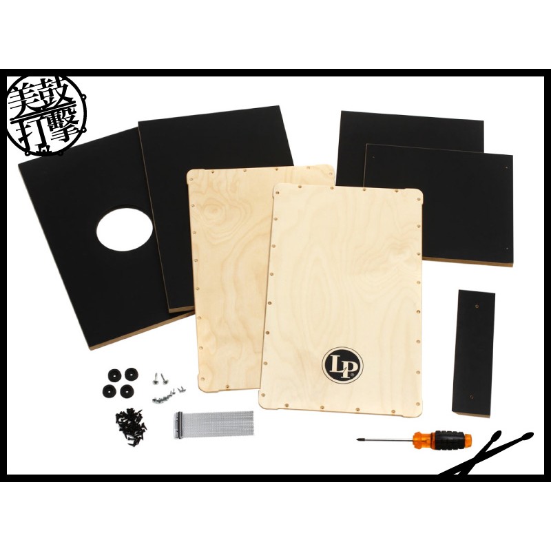 LP 簡易DIY 雙打擊面黑色木箱鼓 (LP1413) by www.bdrum.com.tw LP 簡易DIY 雙打擊面黑色木箱鼓 (LP1413) 【美鼓打擊】