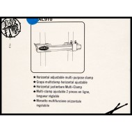 Mapex 水平可調多用途夾具 黑色版本