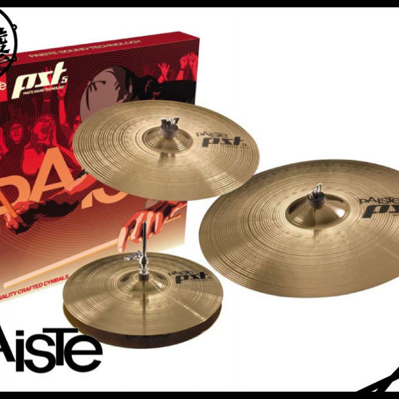 Paiste PST 5 Universal Set (14"/16"/20") 銅鈸套組 (PST5) by www.bdrum.com.tw Paiste PST 5 Universal Set (14"/16"/20") 銅鈸套組 (PST5) 【美鼓打擊】