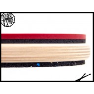 ProLogix 紅色 Storm 6吋單面打點板