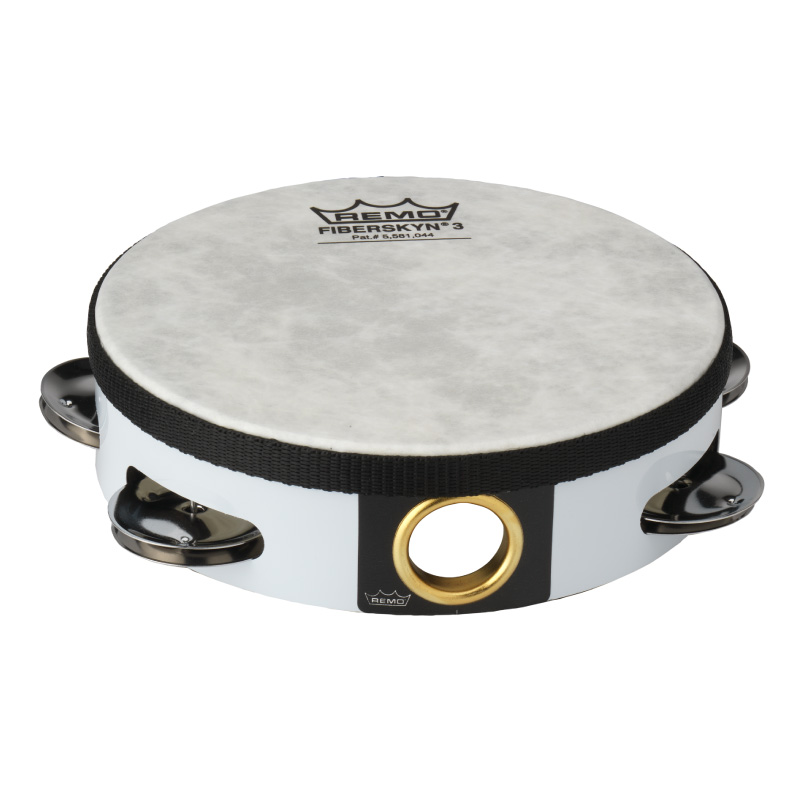 Remo Fiberskyn 8吋白色輕量鈴鼓 (TA-5108-00) 【美鼓打擊】