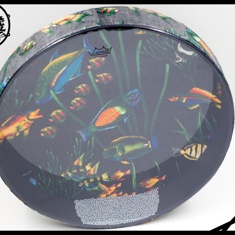 Remo 16吋海洋鼓海浪鼓(海洋色) (ET-0216-10) by www.bdrum.com.tw Remo 16吋海洋鼓海浪鼓(海洋色) (ET-0216-10) 【美鼓打擊】