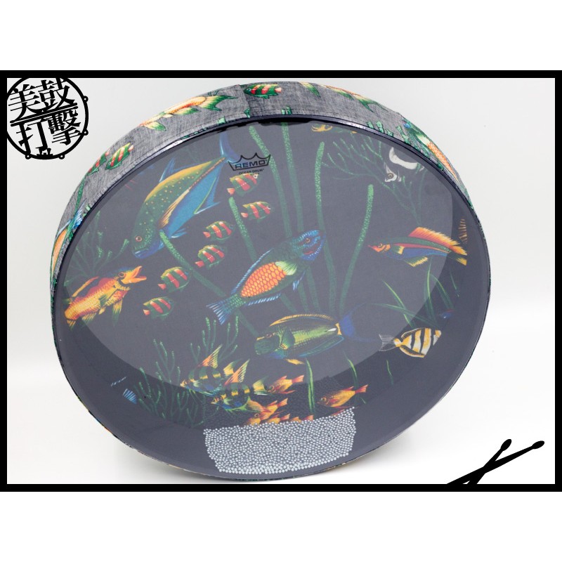 Remo 16吋海洋鼓海浪鼓(海洋色) (ET-0216-10) by www.bdrum.com.tw Remo 16吋海洋鼓海浪鼓(海洋色) (ET-0216-10) 【美鼓打擊】