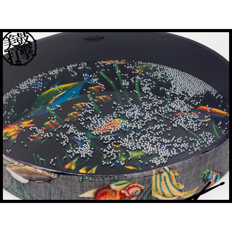 Remo 16吋海洋鼓海浪鼓(海洋色) (ET-0216-10) by www.bdrum.com.tw Remo 16吋海洋鼓海浪鼓(海洋色) (ET-0216-10) 【美鼓打擊】