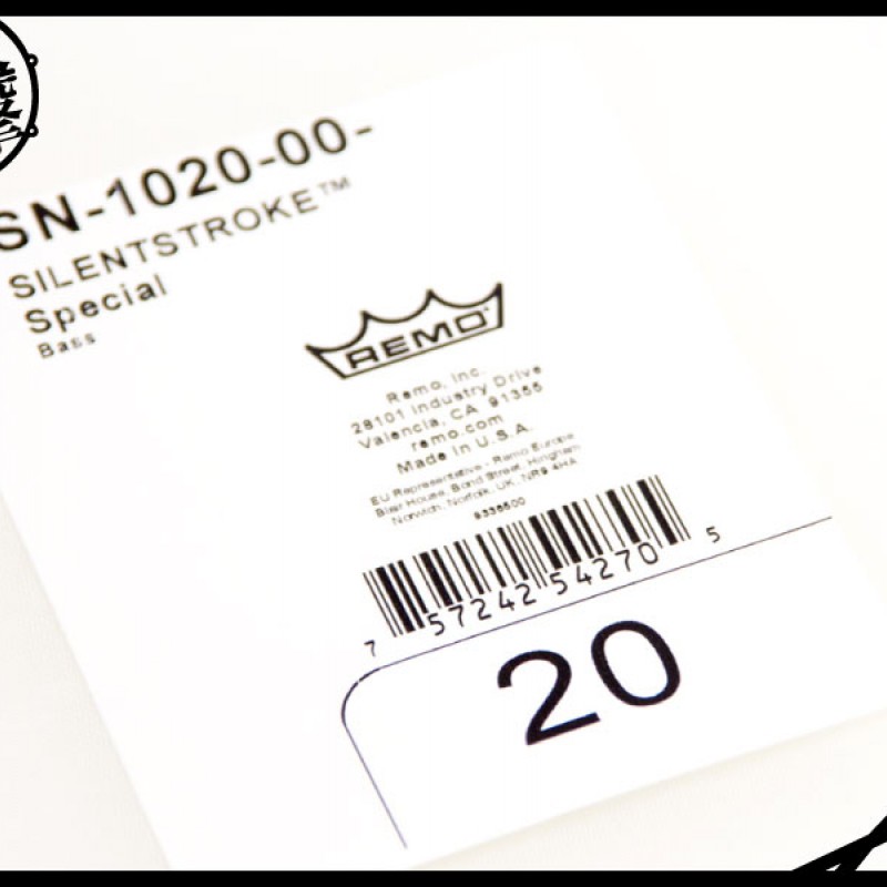 Remo SilentStroke 20吋靜音網狀鼓皮 (SN-1020-00) by www.bdrum.com.tw Remo SilentStroke 20吋靜音網狀鼓皮 (SN-1020-00) 【美鼓打擊】