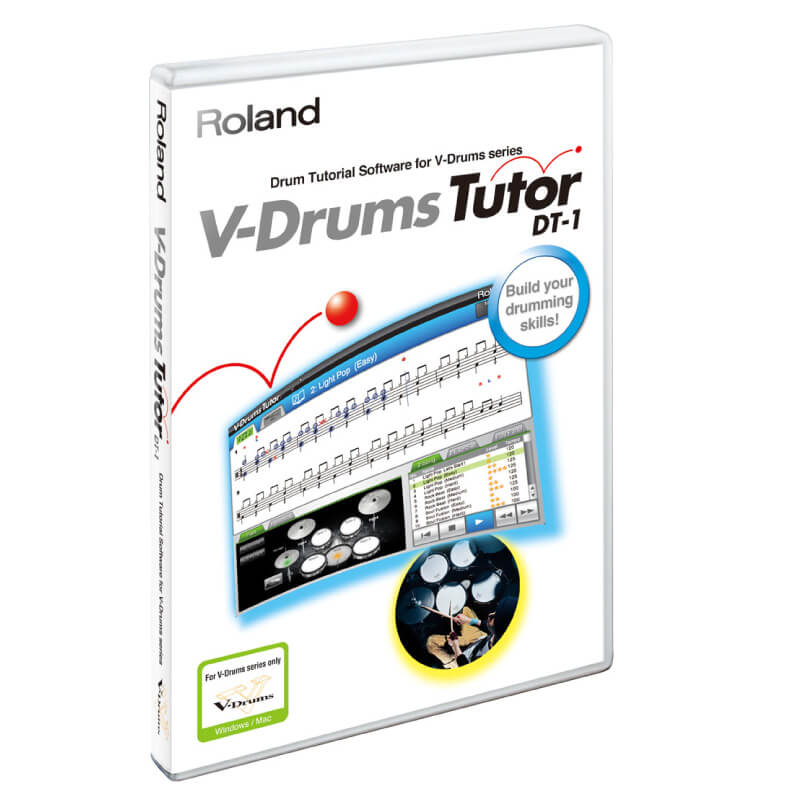 Roland V-Drums Tutor電子鼓教練軟體 (DT-1) by www.bdrum.com.tw Roland V-Drums Tutor電子鼓教練軟體 (DT-1) 【美鼓打擊】