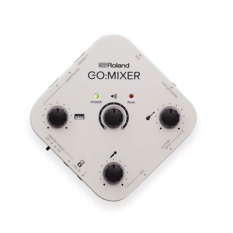 Roland GO:MIXER 直播錄音專用音訊混音器 (GO-MIXER) 【美鼓打擊】