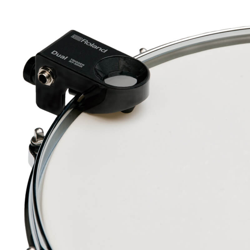 Roland Acoustic Drum Trigger 傳統小鼓雙區拾音器 (RT-30HR) 【美鼓打擊】