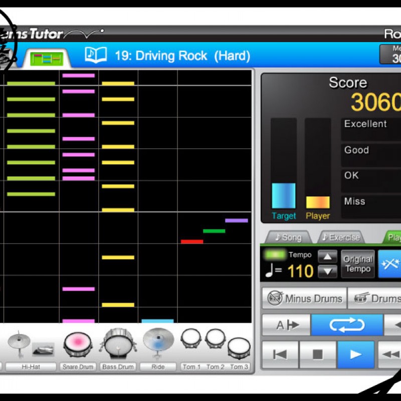 Roland V-Drums Tutor電子鼓教練軟體 (DT-1) by www.bdrum.com.tw Roland V-Drums Tutor電子鼓教練軟體 (DT-1) 【美鼓打擊】