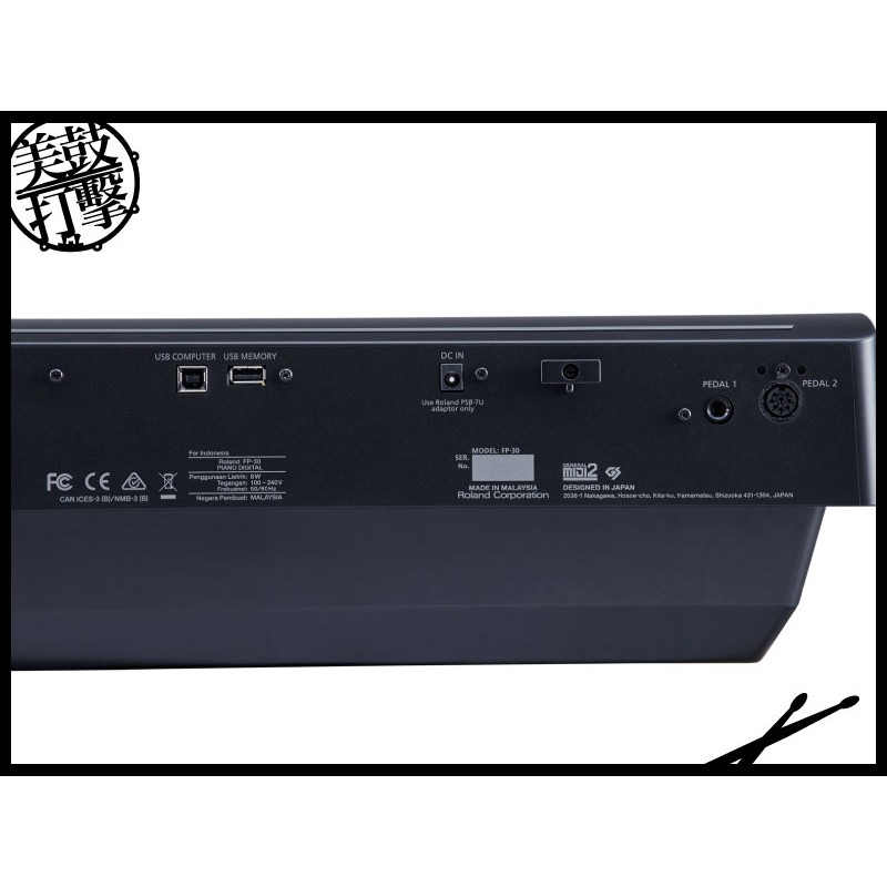 Roland FP-30 數位鋼琴【黑色全配款】 (FP-30-BK) by www.bdrum.com.tw Roland FP-30 數位鋼琴【黑色全配款】 (FP-30-BK) 【美鼓打擊】