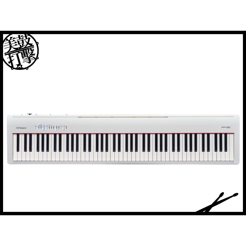 Roland FP-30 數位鋼琴【白色全配款】 (FP-30-WH) by www.bdrum.com.tw Roland FP-30 數位鋼琴【白色全配款】 (FP-30-WH) 【美鼓打擊】