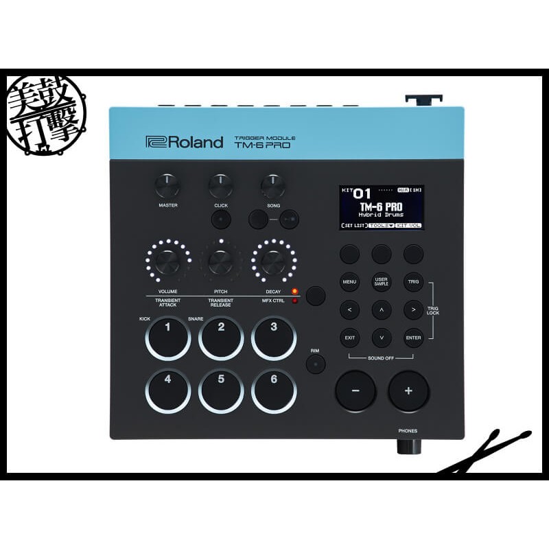 Roland TM-6 PRO 爵士鼓拾音處理器 (TM-6PRO) 【美鼓打擊】