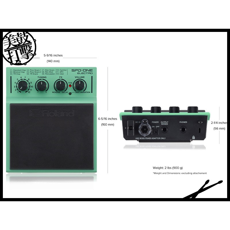 Roland SPD::ONE ELECTRO 電子音色數位打擊板 (SPD-1E) by www.bdrum.com.tw Roland SPD::ONE ELECTRO 電子音色數位打擊板 (SPD-1E) 【美鼓打擊】