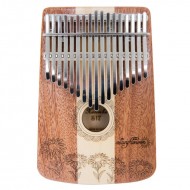 Sunflower 17音單板相思木拇指琴 卡林巴琴