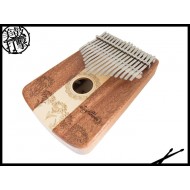 Sunflower 17音單板相思木拇指琴 卡林巴琴