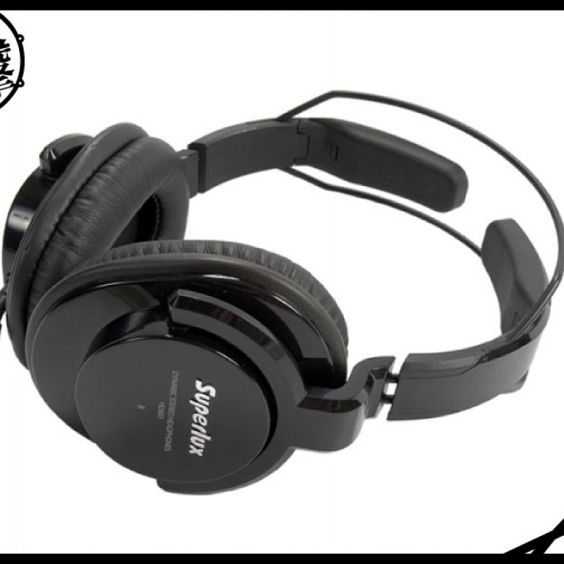 SUPERLUX HD661 專業監聽級耳機-黑 (HD661B) by www.bdrum.com.tw SUPERLUX HD661 專業監聽級耳機-黑 (HD661B) 【美鼓打擊】