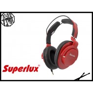 SUPERLUX HD661 專業監聽級耳機-紅