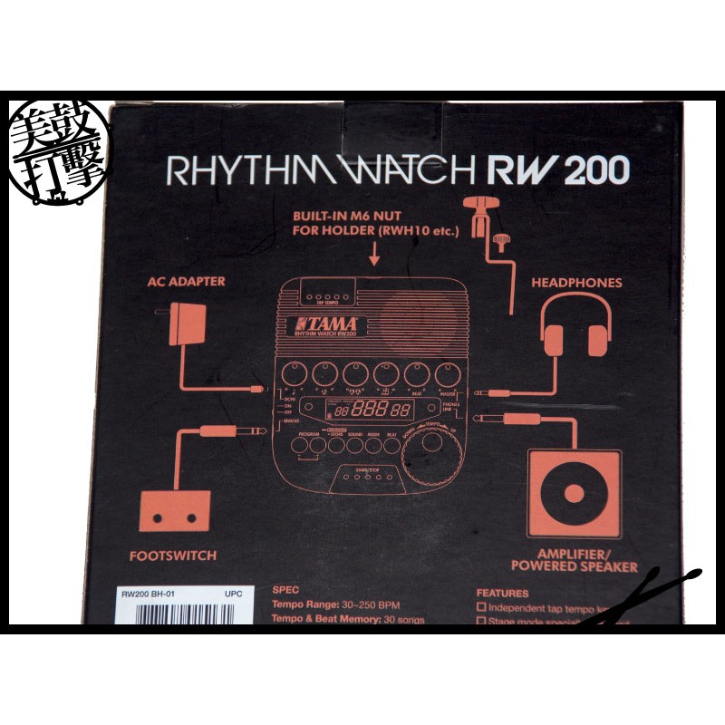 TAMA RW200 旗艦機種 鼓手專用節拍器 (RW200) by www.bdrum.com.tw TAMA RW200 旗艦機種 鼓手專用節拍器 (RW200) 【美鼓打擊】
