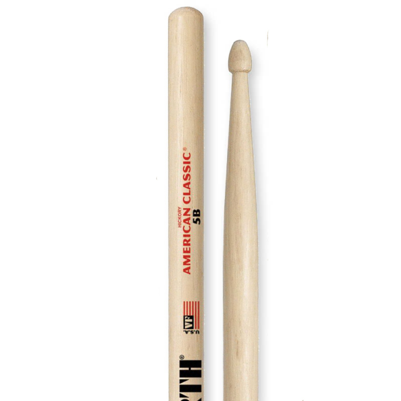 Vic Firth 5B 經典原木色鼓棒 (5B) 【美鼓打擊】