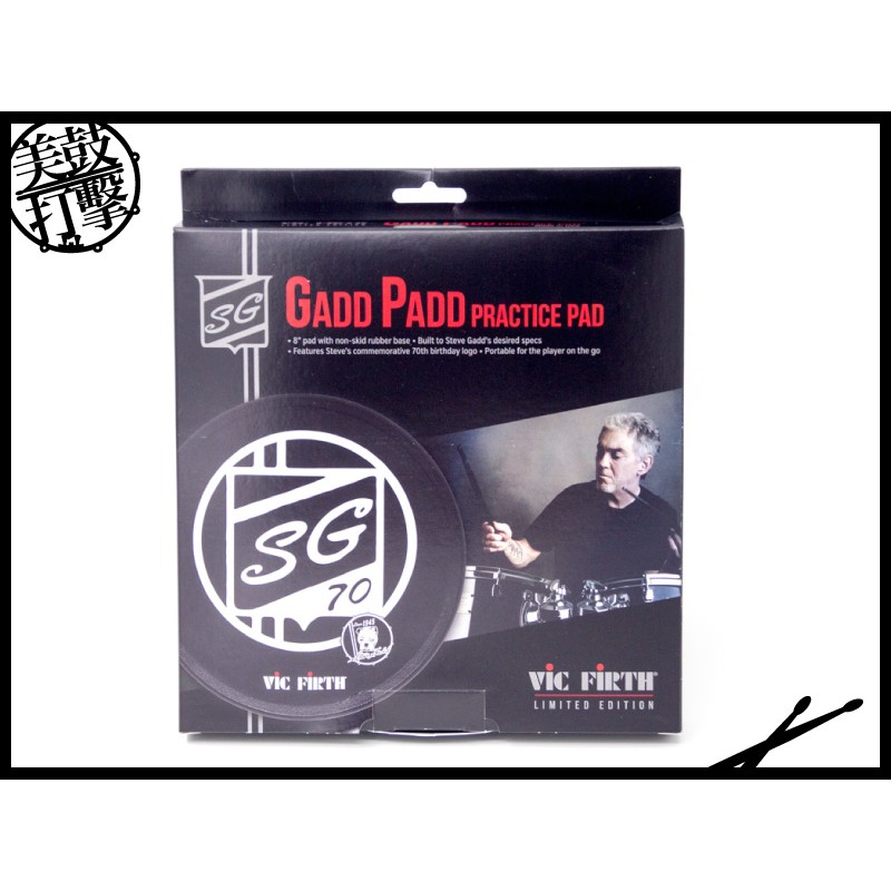 Vic Firth Steve Gadd 70歲紀念打點板 (PADSG) 【美鼓打擊】