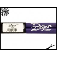 Zildjian 7A Dip 圓頭紫色防滑鼓棒