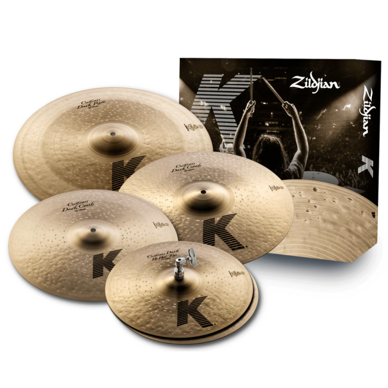 Zildjian K CUSTOM DARK 暖系銅鈸套組 (KCD900) 【美鼓打擊】