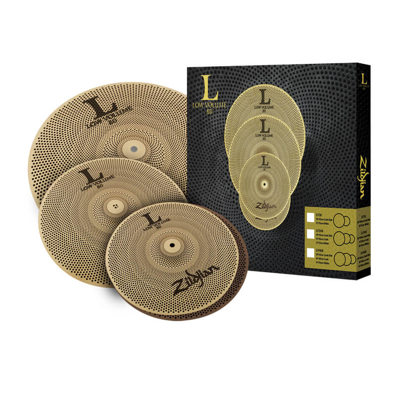 Zildjian LV348 L80系列靜音銅鈸組 (LV348) 【美鼓打擊】