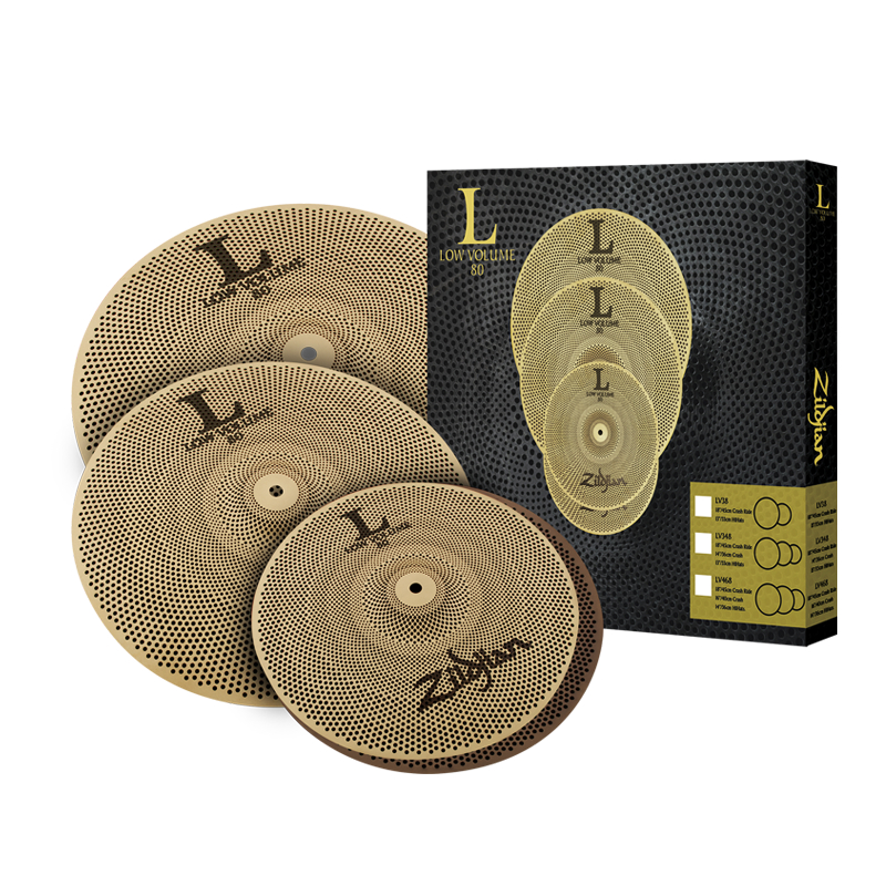 Zildjian LV468 L80系列靜音銅鈸組 (LV468) 【美鼓打擊】