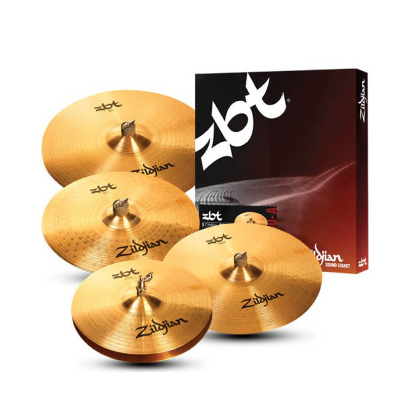 Zildjian ZBT P390A 銅鈸套組 加贈18吋Crash (ZBTP390A) 【美鼓打擊】