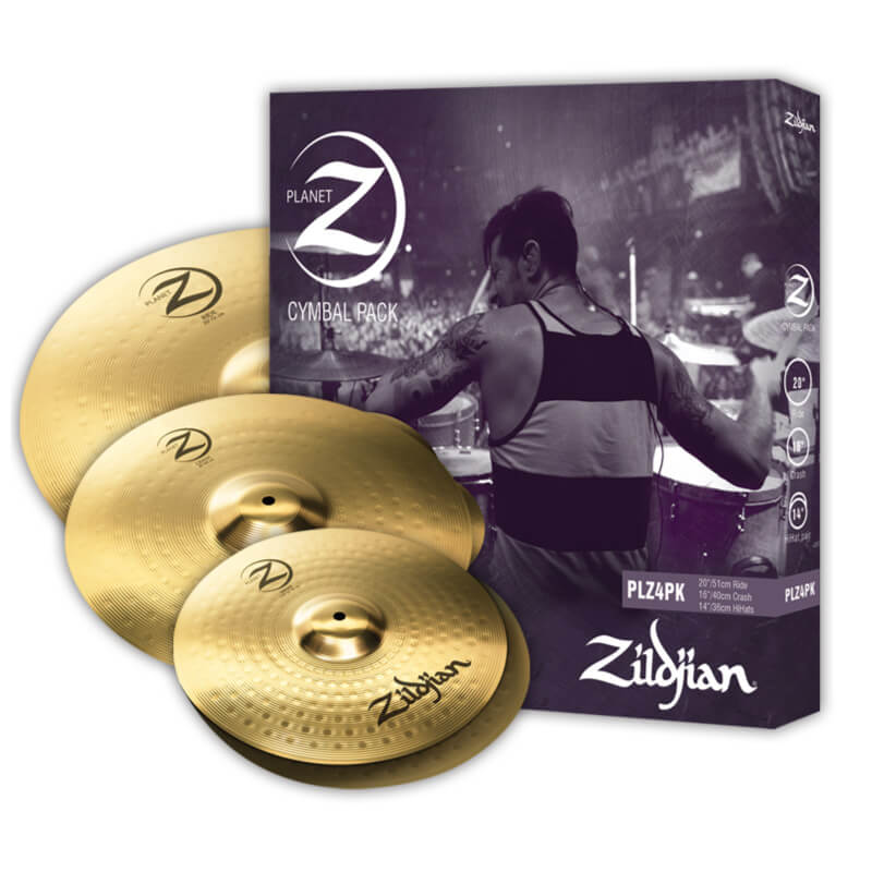 Zildjian New Planet Z 銅鈸套組 (ZP4PK) 【美鼓打擊】