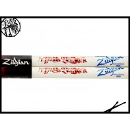 Zildjian ASTB Travis Barker 白色簽名鼓棒