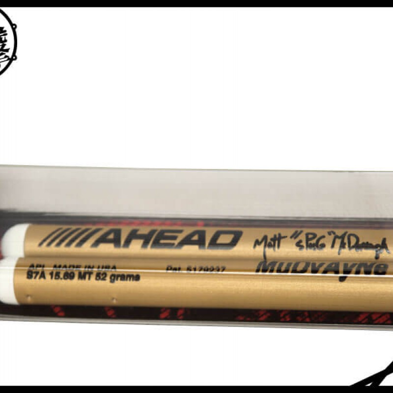 AHEAD MUDVAYNE 的鼓手Matt McDonough 簽名鼓棒 (S7A) by www.bdrum.com.tw AHEAD MUDVAYNE 的鼓手Matt McDonough 簽名鼓棒 (S7A) 【美鼓打擊】