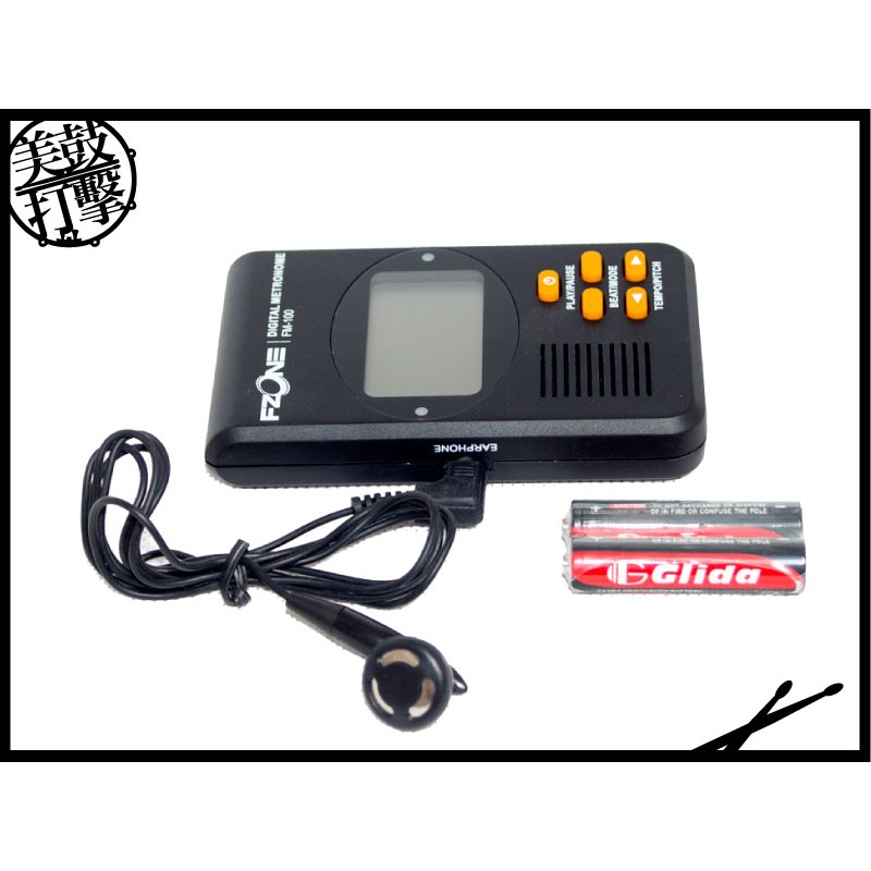 FZONE FM-100 名片型節拍器 附耳機 電池 (FM-100) 【美鼓打擊】