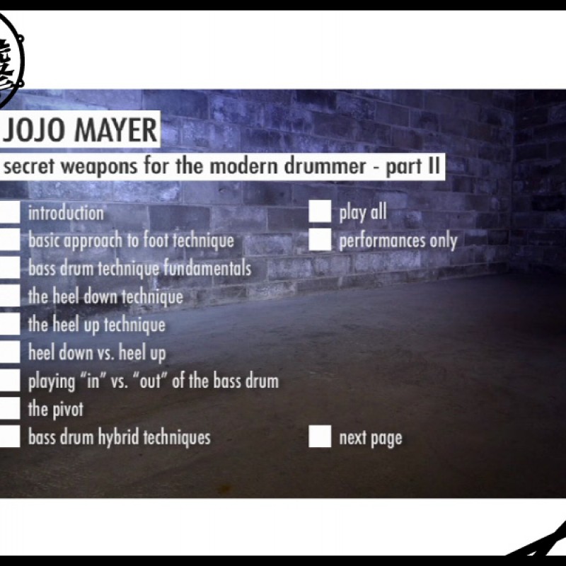 JOJO MAYER SECRET WEAPONS PART 2:FOOT TECHNIQUE 鼓手必備踏板技術指南 (9781495003165) by www.bdrum.com.tw JOJO MAYER SECRET WEAPONS PART 2:FOOT TECHNIQUE 鼓手必備踏板技術指南 (9781495003165) 【美鼓打擊】