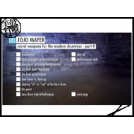 JOJO MAYER SECRET WEAPONS PART 2：FOOT TECHNIQUE 鼓手必備踏板技術指南