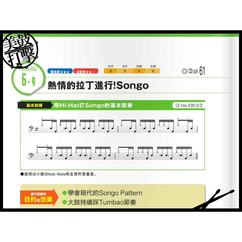 爵士鼓終極教本 附CD (9789866581441) by www.bdrum.com.tw 爵士鼓終極教本 附CD (9789866581441) 【美鼓打擊】