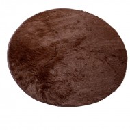 電子鼓專用圓型地毯-深咖啡