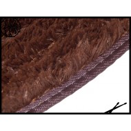 電子鼓專用圓型地毯-深咖啡